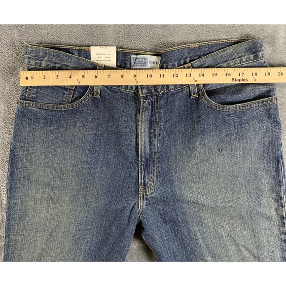 Levi's Strauss & Co. Signature Men's Relaxed Fit Jeans Medium Wash 40Wx 30L - Picture 10 of 13